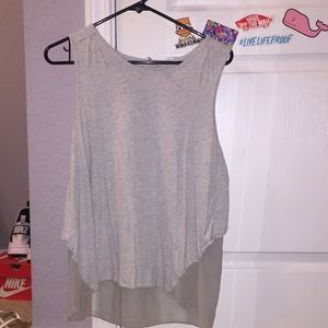 calvin klein jeans sleeve less shirt